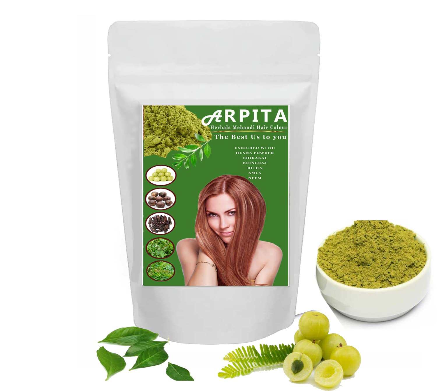 Buy Henna Amla Powder Combo/Good for Hair Pack/Hair Growth for Men & Women/ Hair Gives Thicker & Stronger/Henna Leaves/Drinking/Eating/Mehndi/Pure  Natural Herbal Hair Color Brown Online at Low Prices in India - Amazon.in
