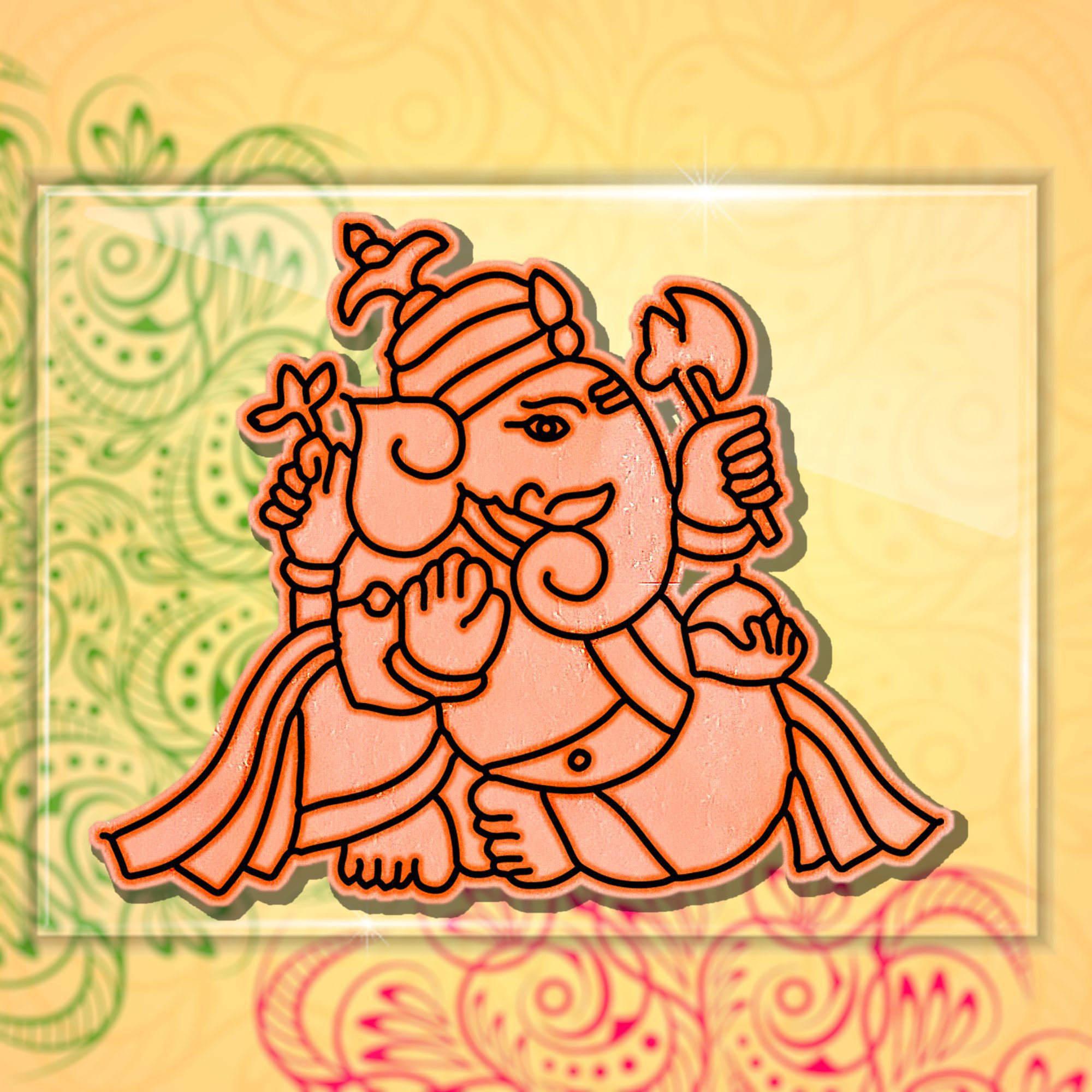 Harin's Mehndi - Welcome Ganesha......😇 | Facebook