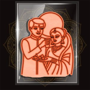 Arpita Mehandi Mehandi Tool | Beautiful Mehendi Pattern Making Tool | Husband and Wife Design | Karwa Chauth