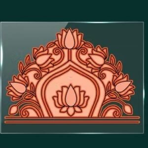 (Arpita Mehandi) Mehandi Design Helper Mehandi Tool for beautiful Lotus mehandi designing.